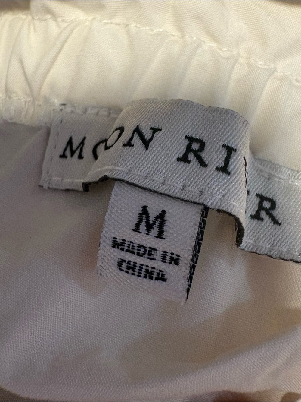 Moon River Milkmaid Peplum Crop Top M Cottagecore Coquette Puff Sleeve - Picture 5 of 6